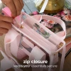 Clear Stadium Bag Pink Bow