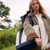 Oxford NAVY Canvas Tote