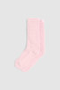 Barefoot Dreams CC Waffle Socks - PETAL