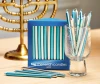 Hannukah Metallic Taper Candles Set/45