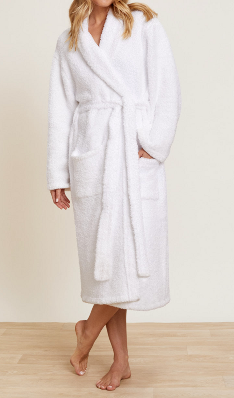 Barefoot Dreams Eco Cozychic Ribbed Robe CARBON - Breeze