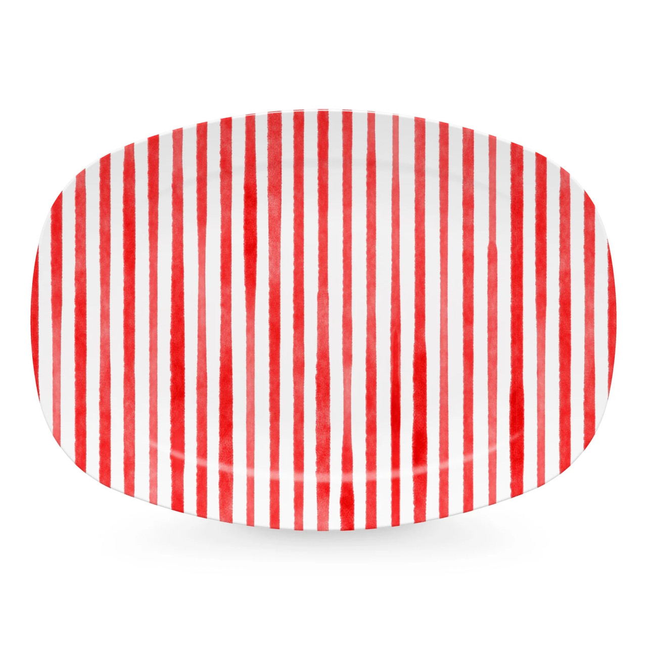 Mariposa Resin Simple Stripes Platter