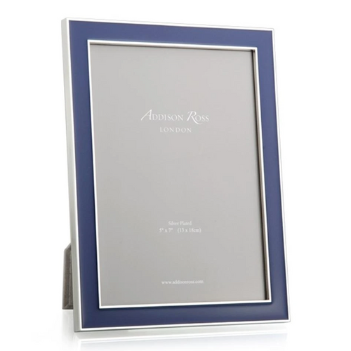 Addison Ross Navy Enamel Frame 4 x 6