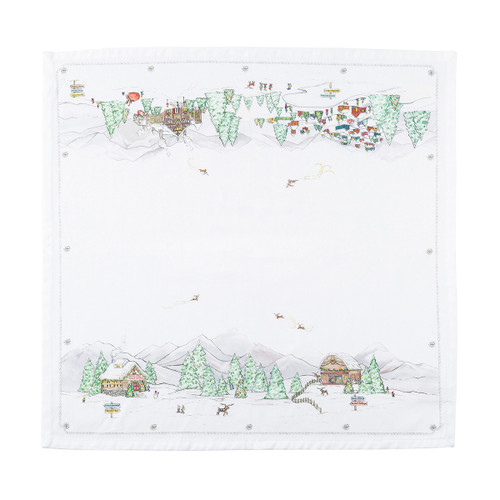 Juliska Berry & Thread North Pole Napkin 22" Square Juliska Berry & Thread North Pole Napkin 22" Square
