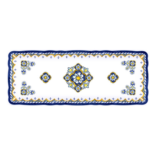Le Cadeaux Melamine Baguette Tray (Long) Assorted Designs