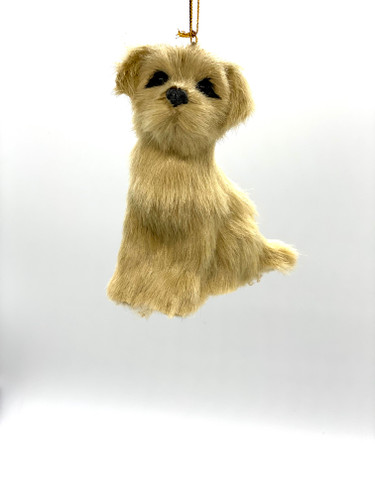 KA Plush Labrador Dog Ornament - asstd