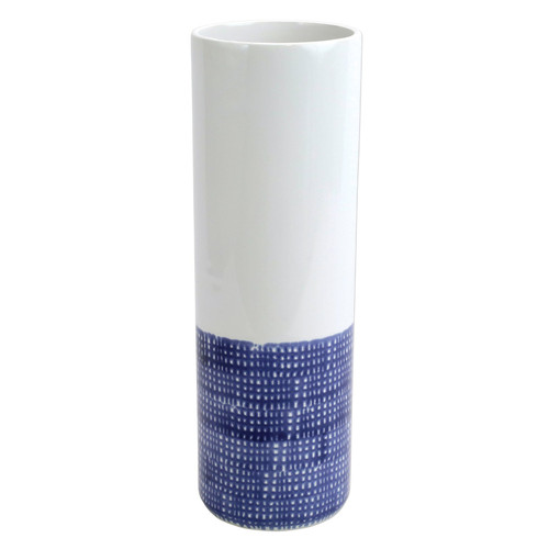 Vietri Santorini Geo Tall Vase