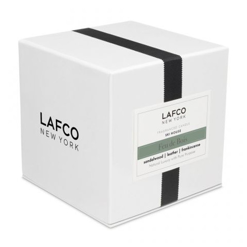 Small Lafco Candle Ski House - Feu de Bois 6.5oz.