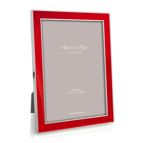 Addison Ross Red Enamel Frame 4 x 6