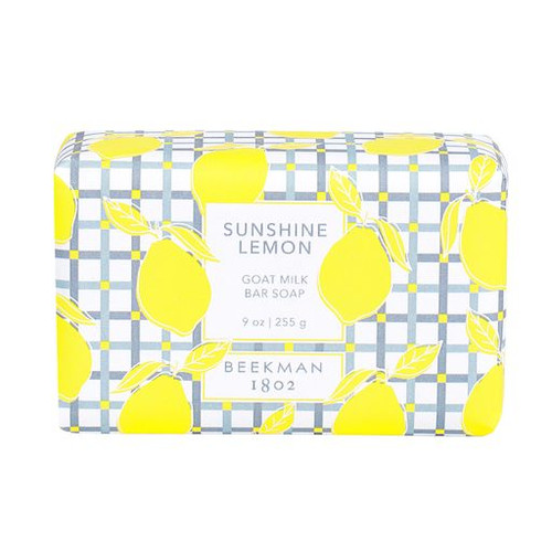 Beekman Goat Milk Bar Soap - Sunshine Lemon