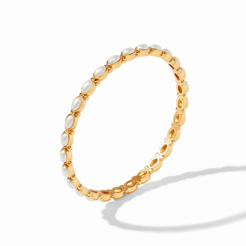 Julie Vos Mykonos Bangle - Pearl - M