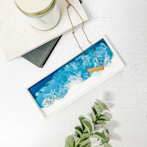 Lynn & Liana SMALL Ceramic Tray Ocean Vibes