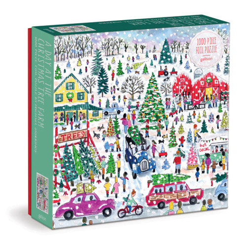 Michael Storrings Christmas Tree Farm 1000 piece Puzzle