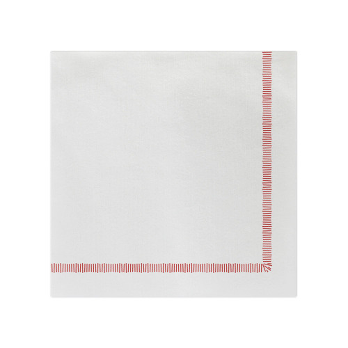 Vietri Papersoft Fringe RED Napkin - Pack of 20