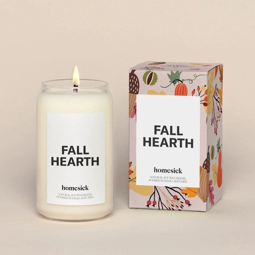 Homesick Candle - FALL HEARTH