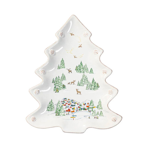Juliska Berry & Thread North Pole SMALL Tree Tray