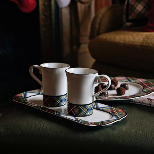 Juliska Stewart Tartan Mug Juliska Stewart Tartan Mug