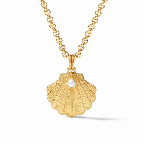 Julie Vos Sanibel Shell Pendant Pearl