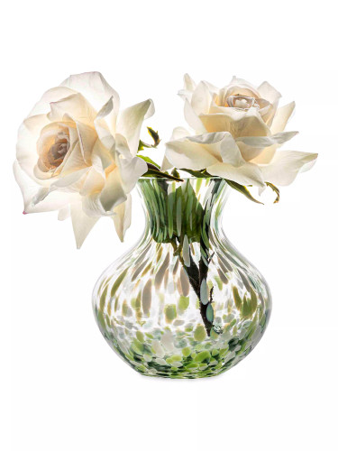 Juliska Puro Glass GREEN 6" Vase
