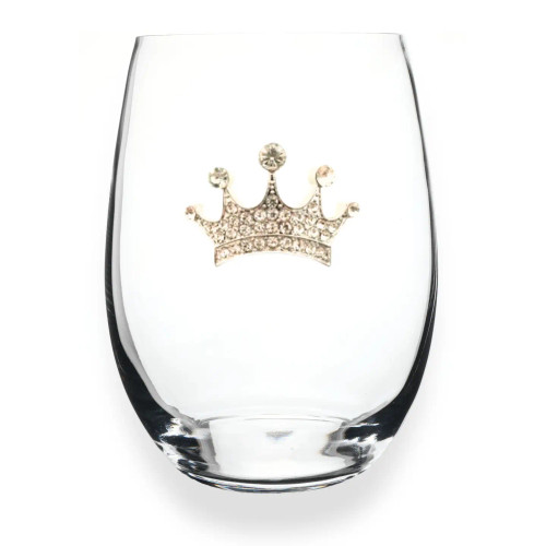 QJewels Stemless Wine Glass - TIARA