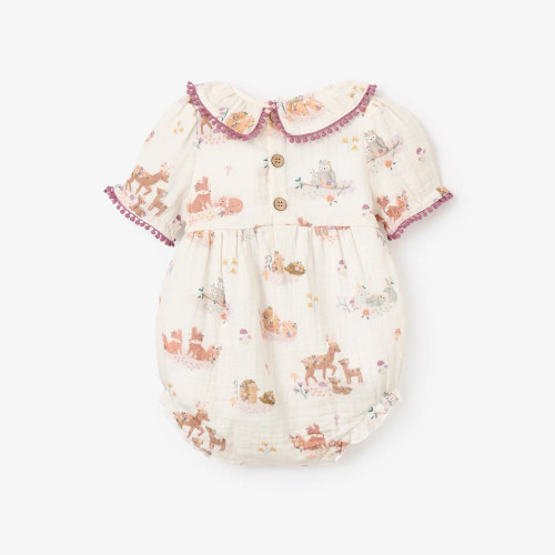 EB Forest Family Organic Muslin Bubble