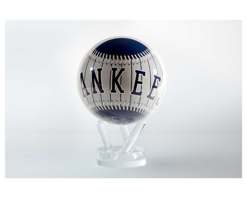 MOVA Globe MLB NY Yankees Baseball on Acrylic Base