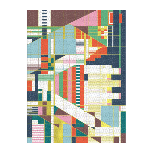 Frank Lloyd Wright Hillside Curtain 1500 piece Puzzle