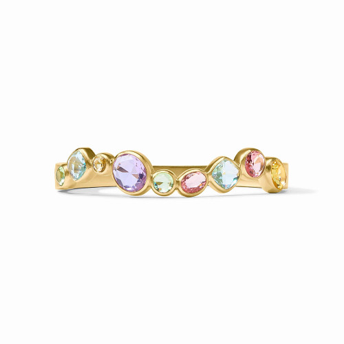 Julie Vos Kaleidoscope Bangle Multi Stone