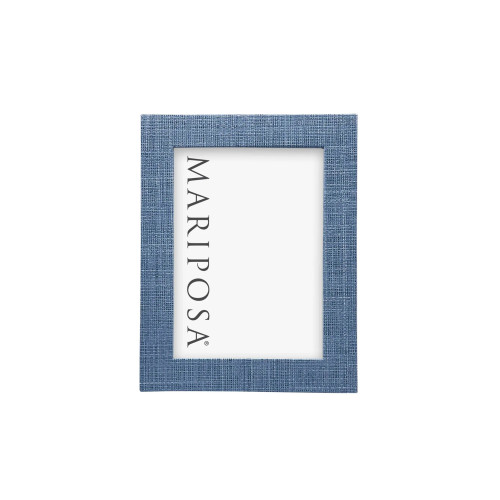 Mariposa NEW Heather Blue 5 x 7 Frame Mariposa NEW Heather Blue 5 x 7 Frame