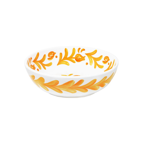 Le Cadeaux Melamine Small Cereal/Serving Bowl SICILY ORANGE