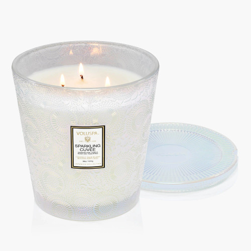 Voluspa Sparkling Cuvee 3 wick Hearth Candle Voluspa Sparkling Cuvee 3 wick Hearth Candle
