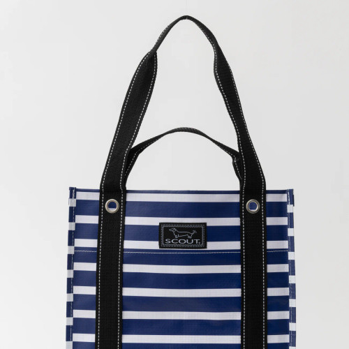 Scout Bagette Market Tote in Nantucket Navy - F25