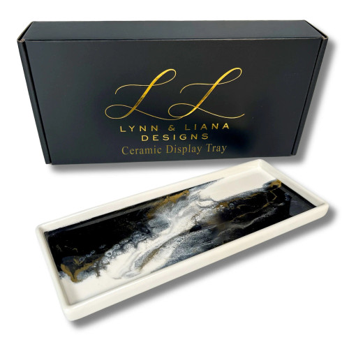 Lynn & Liana LG Ceramic Tray ONYX Lynn & Liana LG Ceramic Tray ONYX