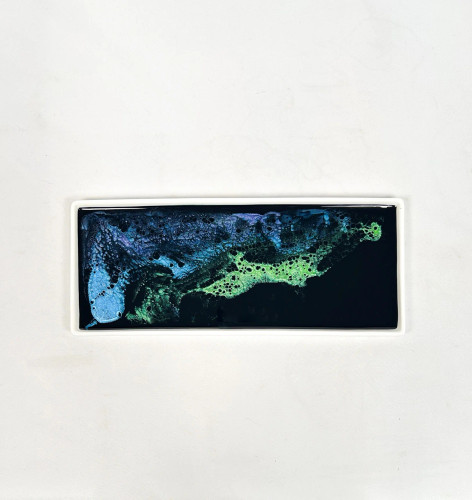 Lynn & Liana LG Ceramic Tray NORTHERN LIGHTS Lynn & Liana LG Ceramic Tray NORTHERN LIGHTS