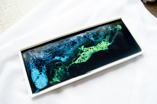 Lynn & Liana LG Ceramic Tray NORTHERN LIGHTS Lynn & Liana LG Ceramic Tray NORTHERN LIGHTS