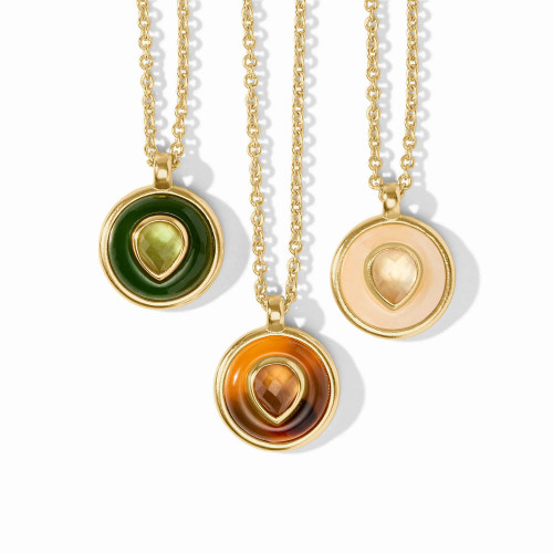 Julie Vos CARNABY Delicate Necklace Ivory