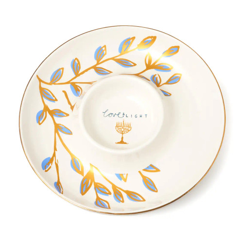 Hannukah MENORAH Chip & Dip