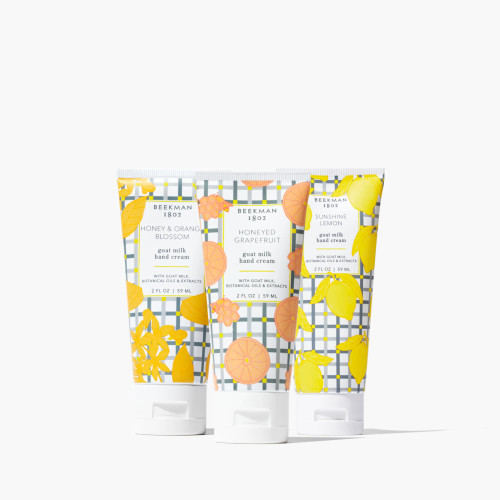 Beekman 2025 Hand Cream SAMPLER Set OB/HG/SL