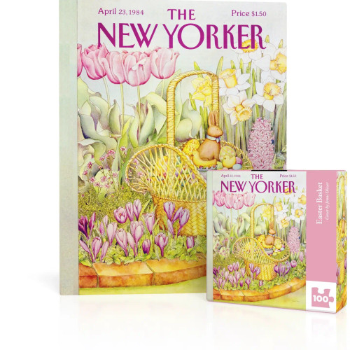 NYP MINI Easter Basket Puzzle - 100 pieces