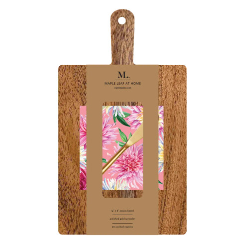 14" x 8" Board Gift Kit - Dahlia Garden