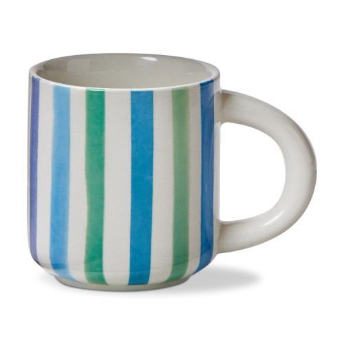 Watercolor Stripe Espresso Cup