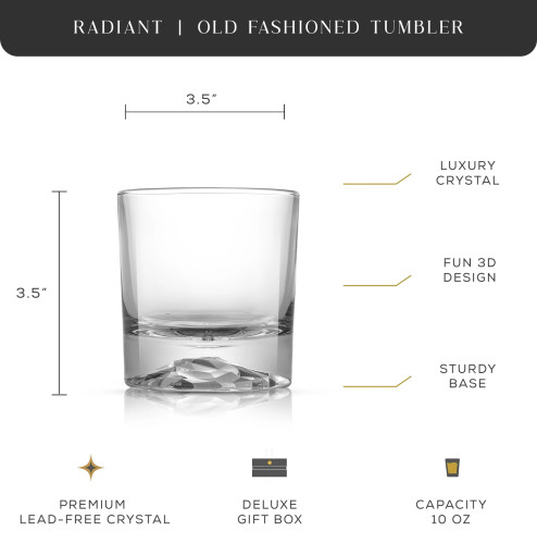 Radiant DOF Tumbler 10 oz. - set of 4