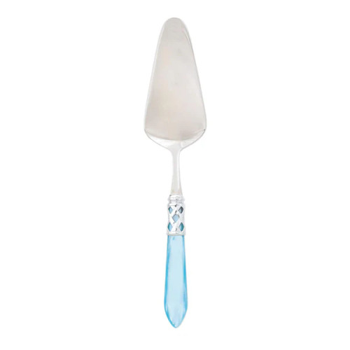 Vietri Aladdin Brilliant LIGHT BLUE Pastry Server(25332)