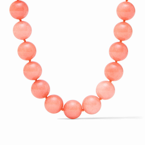Julie Vos PORTOFINO Beaded Necklace Melon Jade
