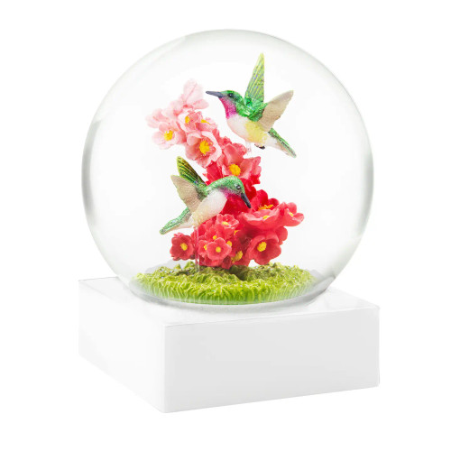 CoolSnowGlobes HUMMINGBIRD Snow Globe