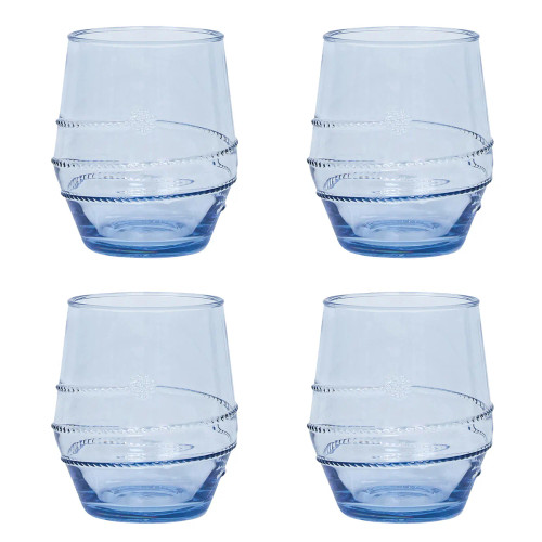 Juliska Amalia Acrylic Tumbler Ocean SET/4