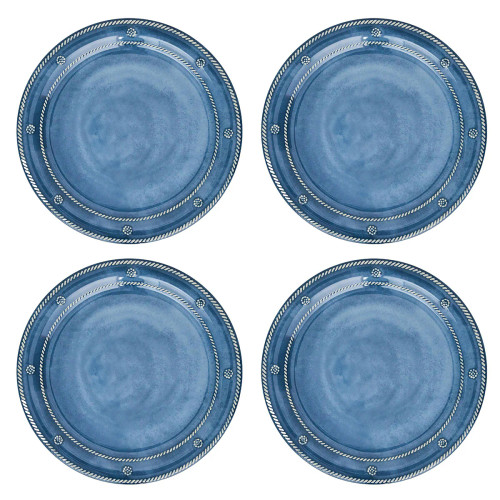 Juliska Melamine B & T Dinner Plates S/4 - OCEAN