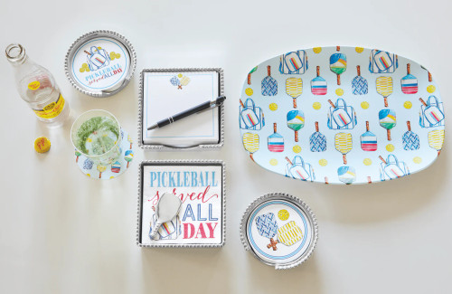 Mariposa Resin PICKLEBALL Platter