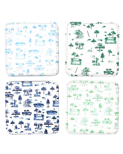 KEVA Tee Time coaster set - S/4