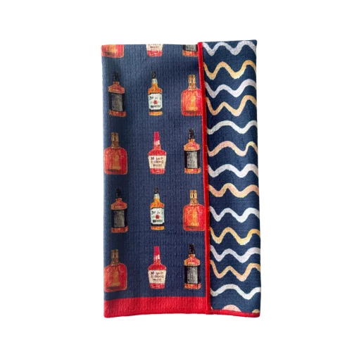 KEVA Bourbon Trail Double Sided Tea Towel